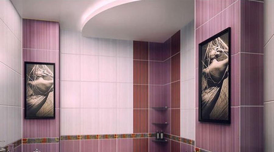 Объединение ванной и туалета. Интерьер ванной комнаты совмещенной с туалетом: процесс монтажа с фото Кафель в совмещенной ванной